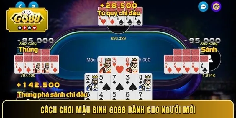 Cách chơi Mậu binh Go88 dành cho người mới