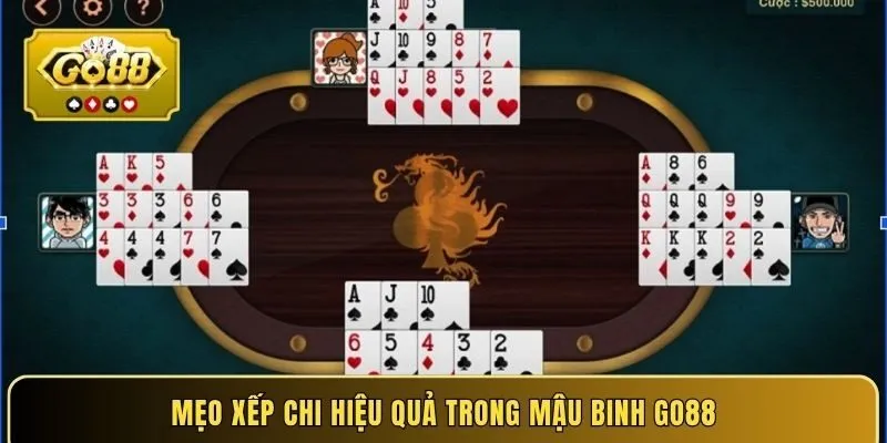 Mẹo xếp chi hiệu quả trong Mậu binh Go88